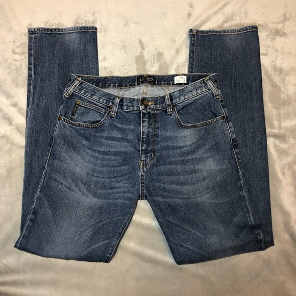 armani jeans j45 regular fit blue